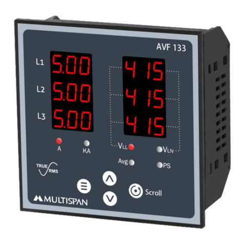 MULTISPAN AVF-133 User manual