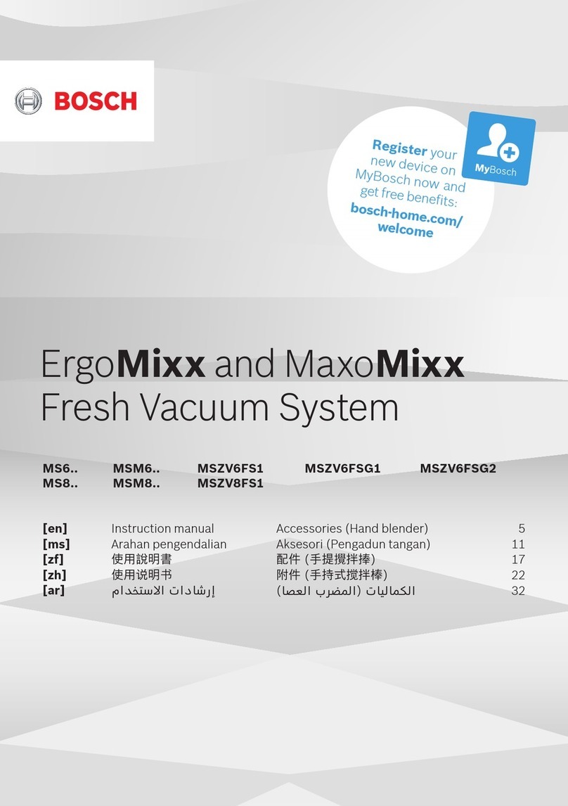 Bosch+Sohn MS6 Series instruction manual