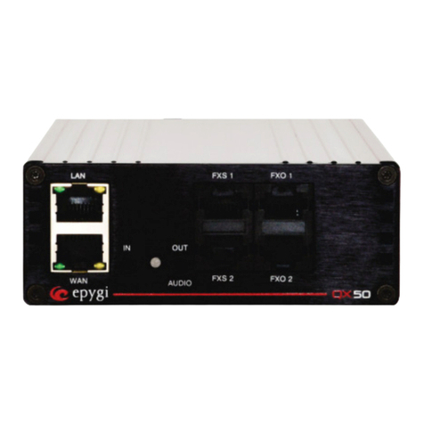 Epygi QX series User manual