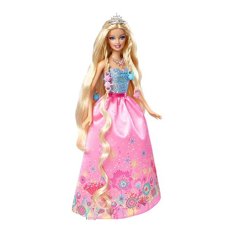 Mattel Barbie T7362 instructions