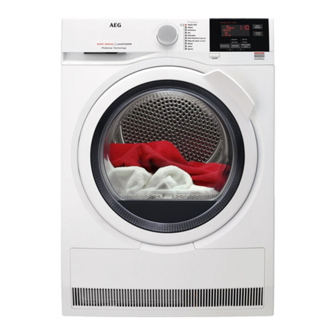 AEG LAVATHERM 6DBG820N user manual