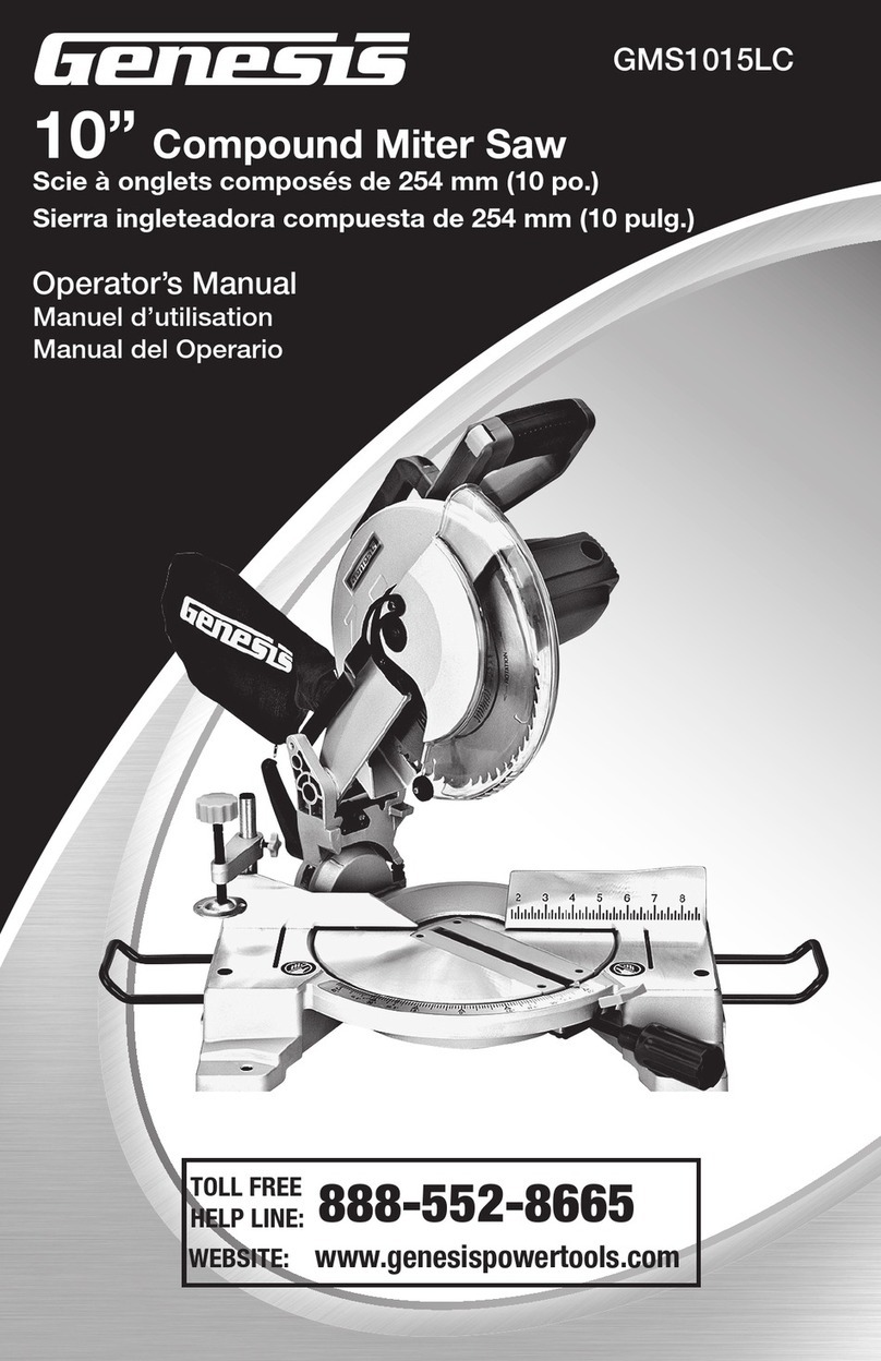 Genesis GMS1015LC User manual