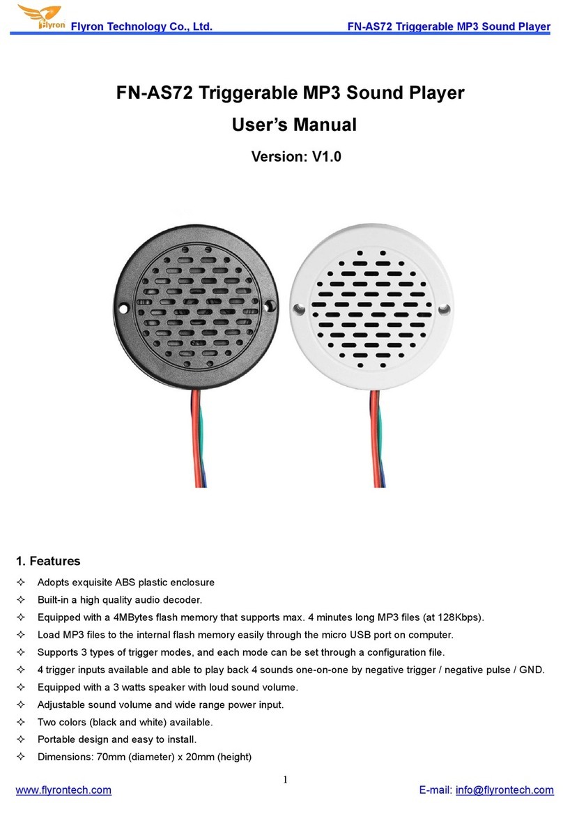 Flyron Technology FN-AS72 User manual