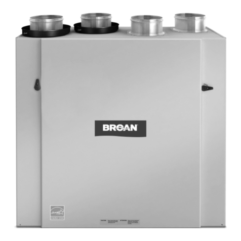 Broan HRV160 ECM user guide
