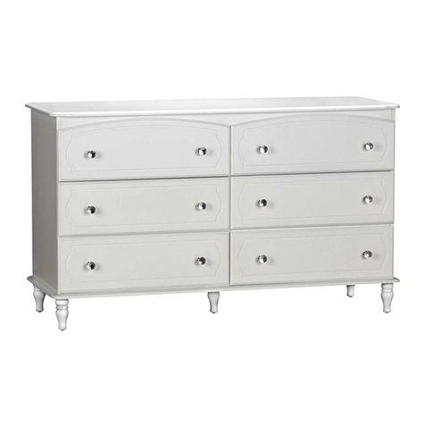 Little Seeds Rowan Valley Laren 6 Drawer Dresser User manual Little Seeds Rowan Valley Laren 6 Drawer Dresser User manual