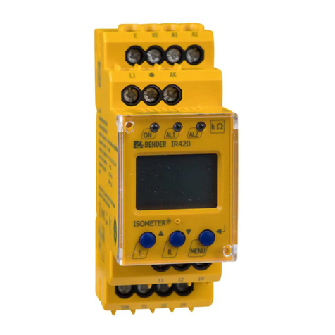 Bender ISOMETER IR420-D6 User manual