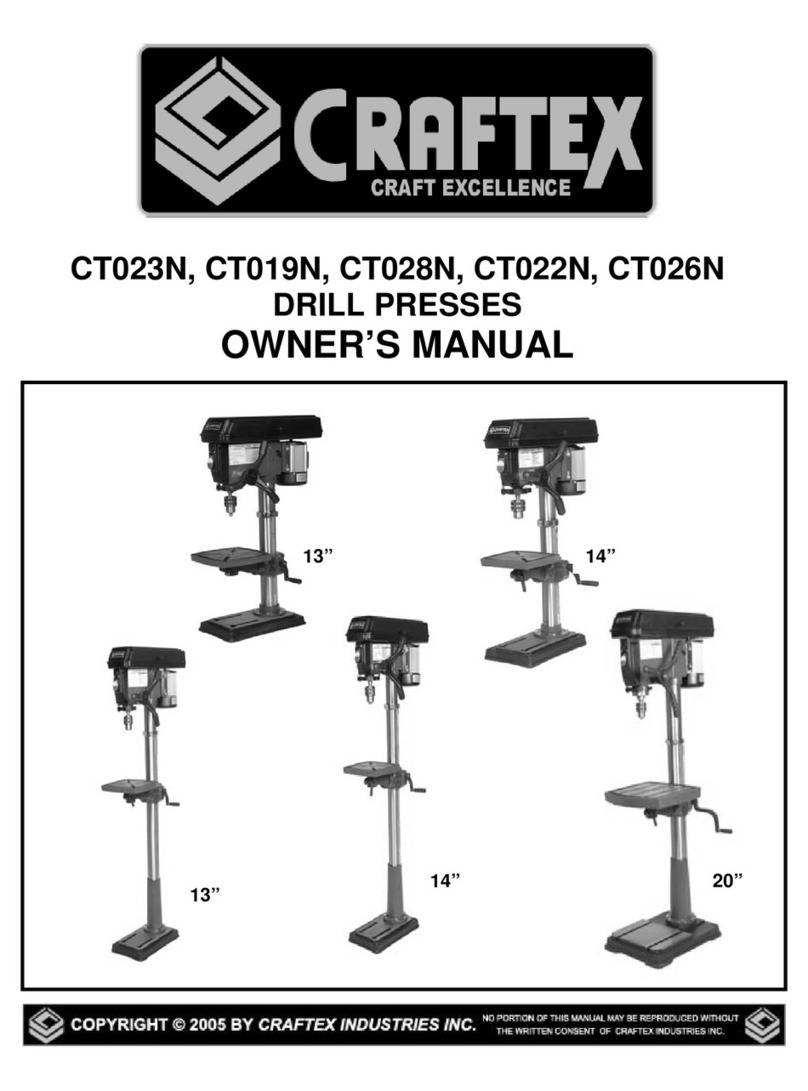 Craftex CT023N User manual