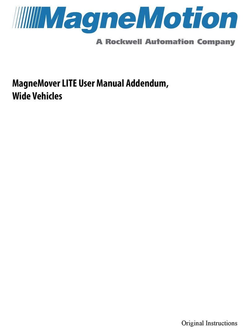 Rockwell Automation MagneMotion MagneMover LITE Installation and operating instructions