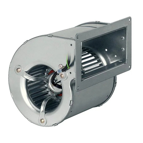 Ebmpapst D2E097-BE01-02 User manual