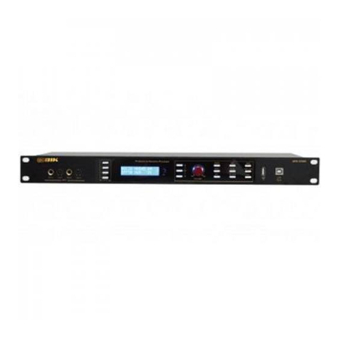 BIK BPR-5500 User manual