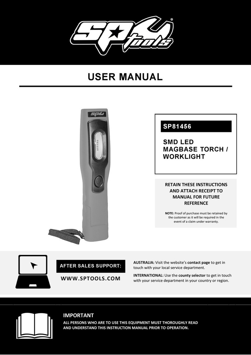 SP tools SP81456 User manual