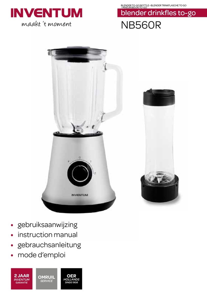 inventum drinkfles to-go NB560R User manual inventum drinkfles to-go NB560R User manual