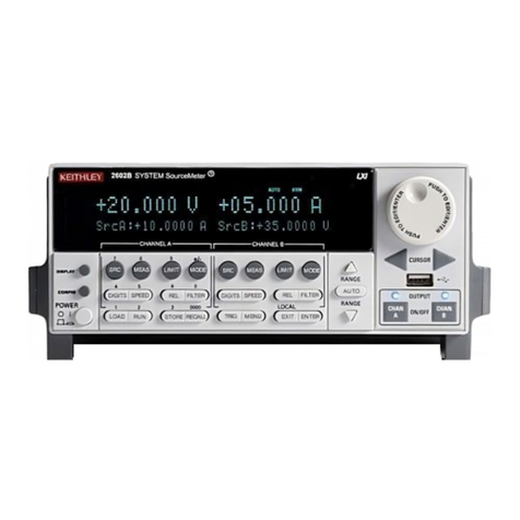 Tektronix KEITHLEY 2600B Series User manual