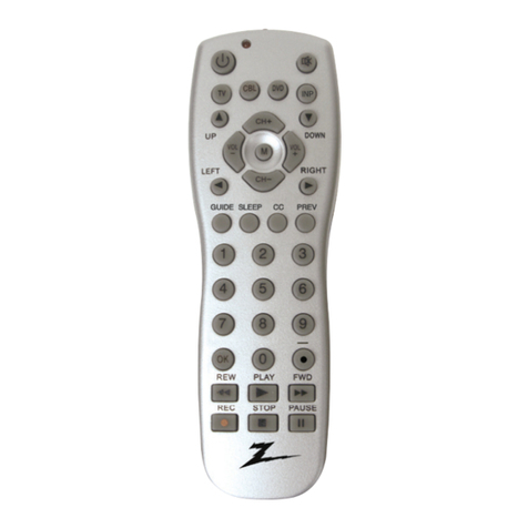 Zenith ZP305MH User manual
