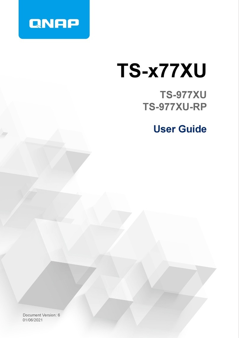 QNAP TS-977XU-RP User manual QNAP TS-977XU-RP User manual