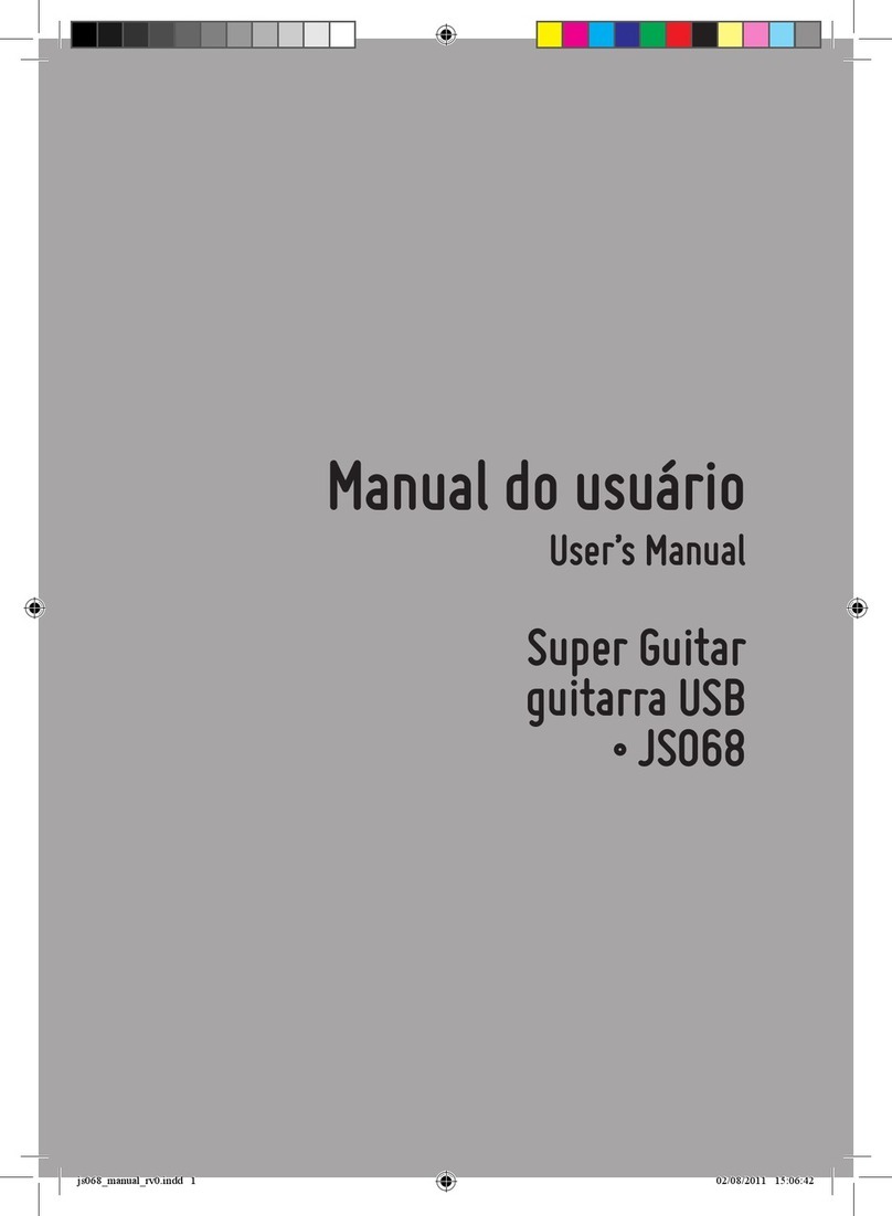 Multilaser Super Guitar JS068 user manual