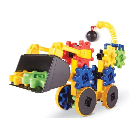 Learning Resources Gears! Gears! Gears! WreckerGears LER 9237 User manual