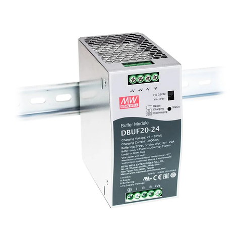 Meanwell DBUF20-24 installation manual