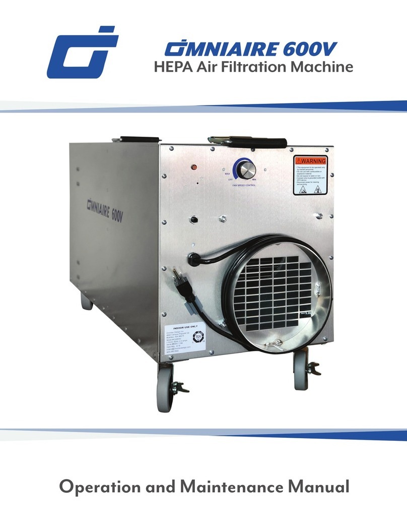 Omniaire 600V Operation and maintenance manual