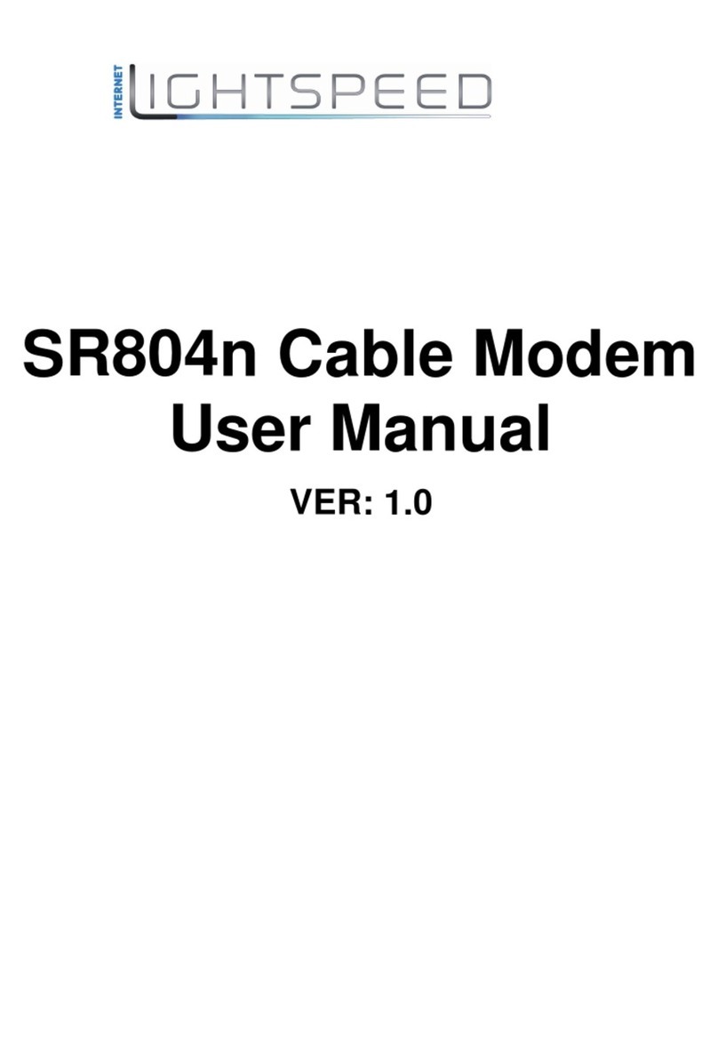 Lightspeed SR804n user manual