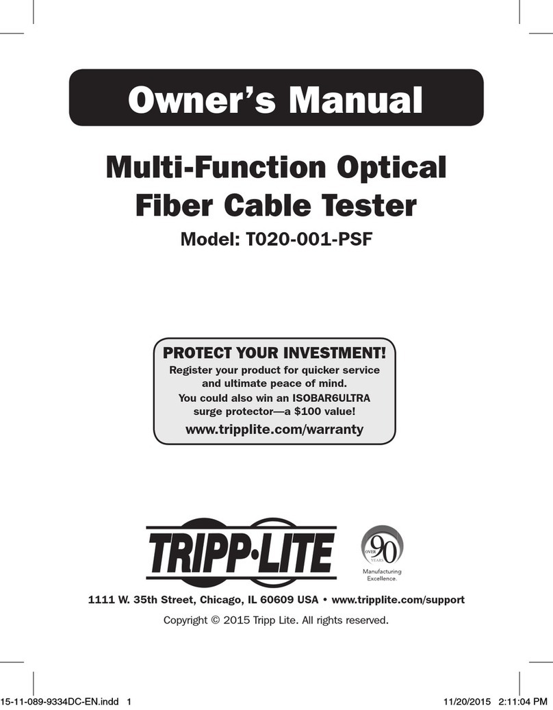 Tripp Lite T020-001-PSF owner's manual