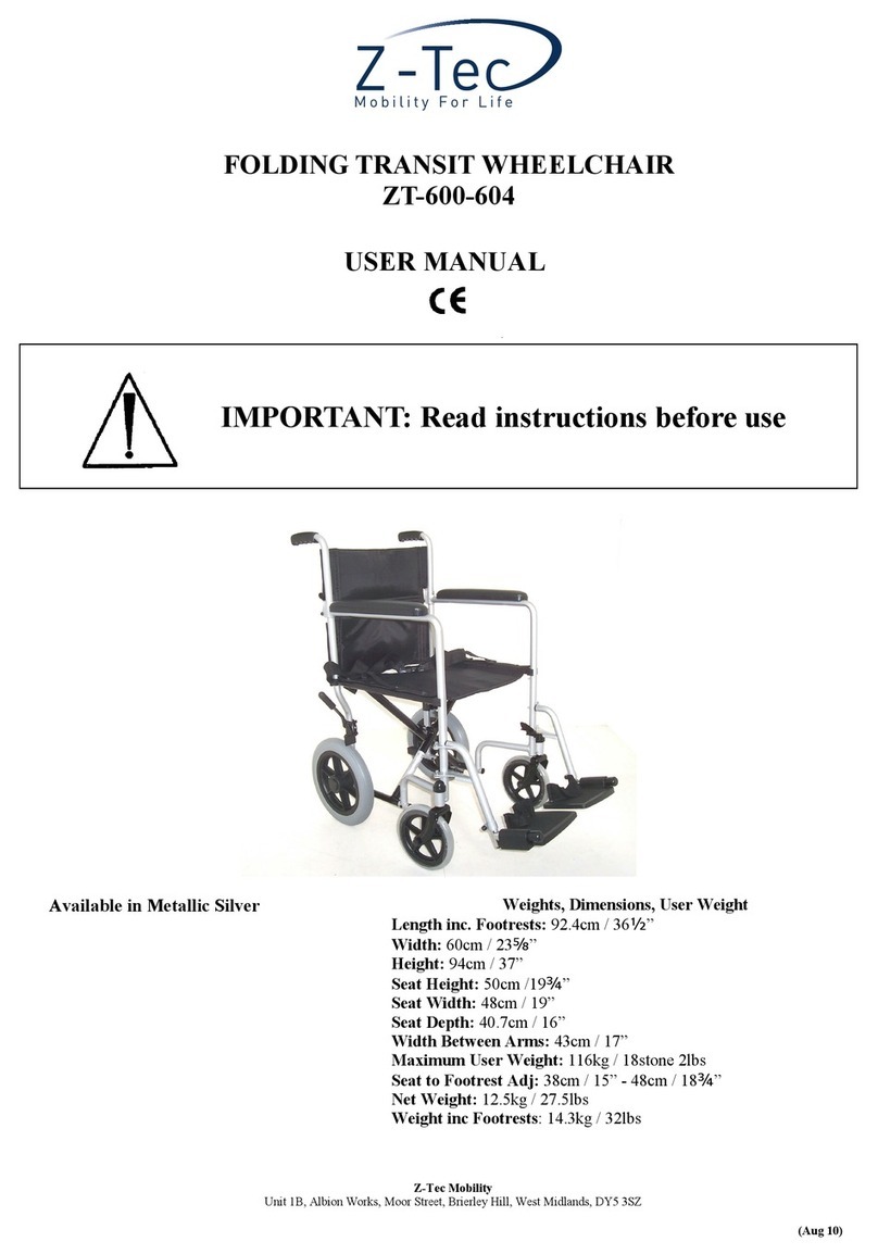 Z-Tec ZT-600-604 User manual