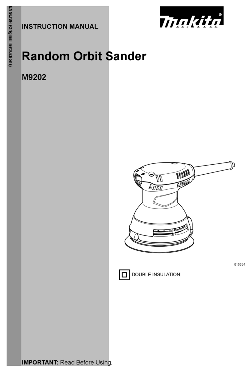 Makita M9202 User manual
