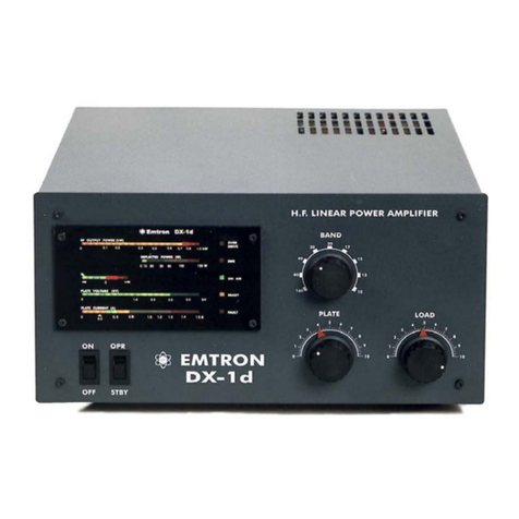 Emtron DX-1d User manual