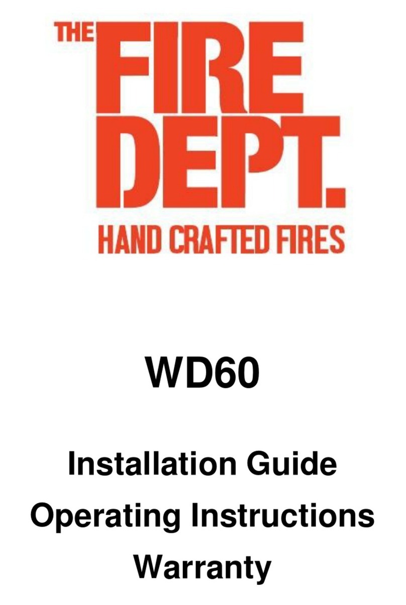 Fire dept WD60 Installation Guide Operating Instructions Warranty