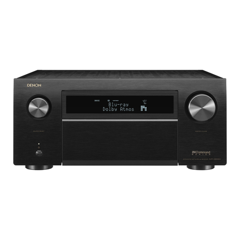 Denon AVR-X8500HA User manual