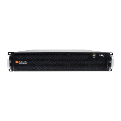 DW Blackjack P-Rack-LX DW-BJP1U-LX quick start guide