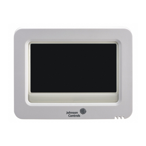 Johnson Controls T9580 Operating instructions Johnson Controls T9580 Operating instructions