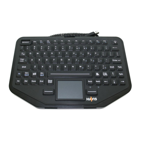 Havis KB-108 owner's manual