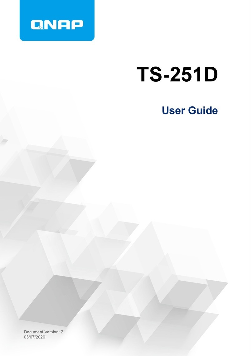 QNAP TS-251D User manual
