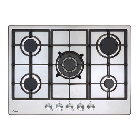 Amica AGH7100 Quick start guide