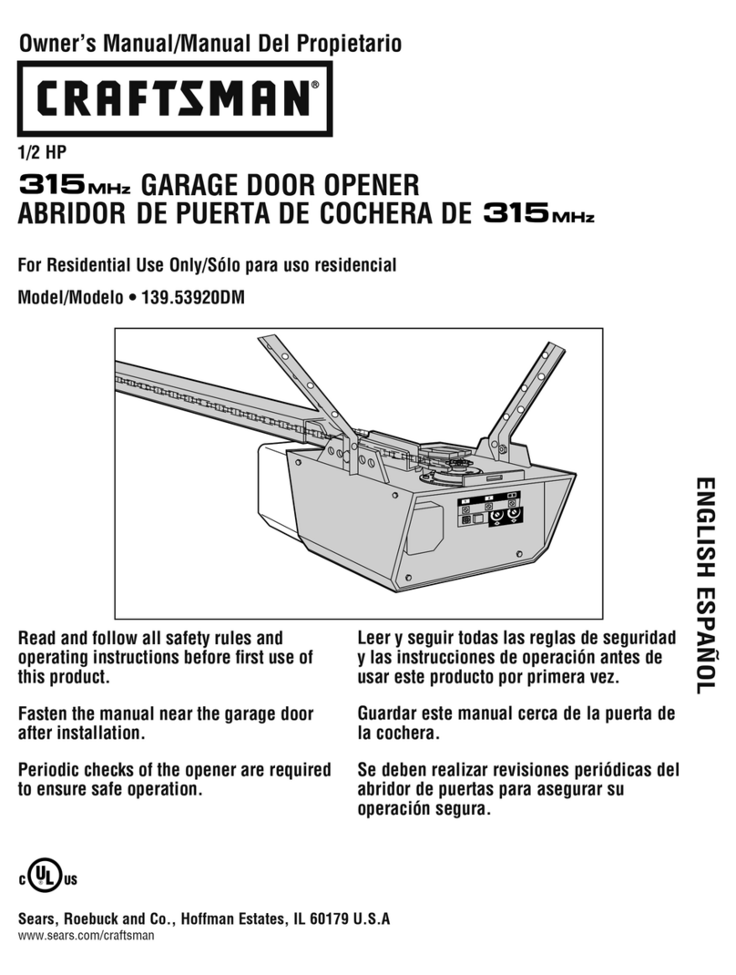 Craftsman 139.53920DM User manual