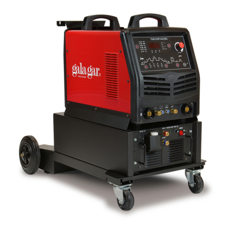 gala gar Smart 310 TIG Pulse AC/DC Technical instruction manual