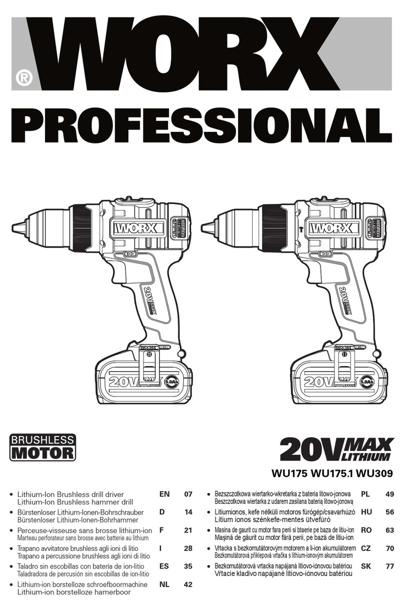 Worx WU175 manual