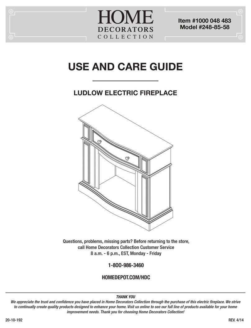 Home Decorators Collection 248-85-58 Use and care guide