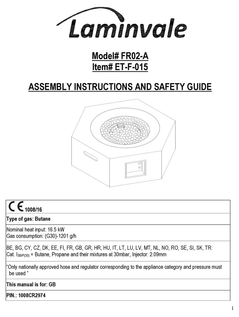 Laminvale FR02-A Product information sheet