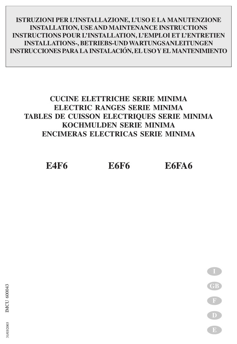ITW MBM MINIMA Series Installation, use and maintenance instructions