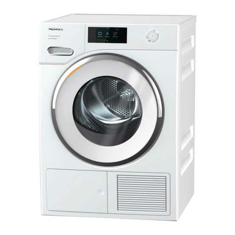 Miele TXR 860 WP User manual