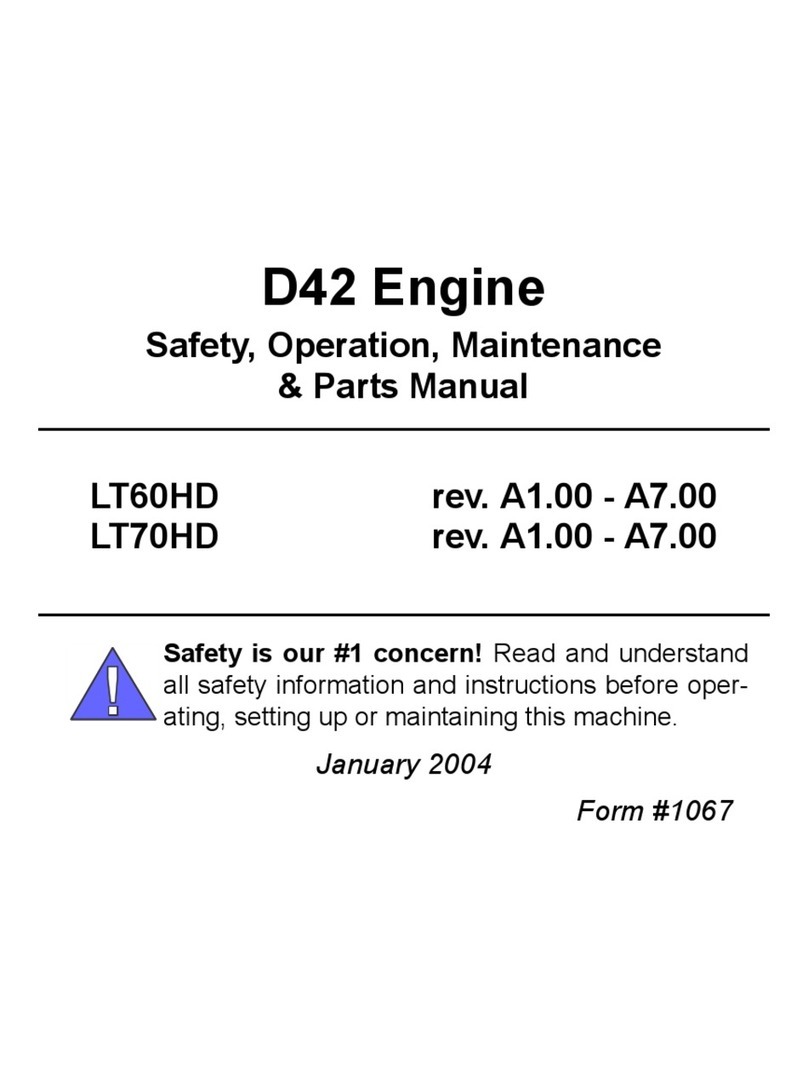woodmizer D42 Safety, Operation, Maintenance & Parts Manual