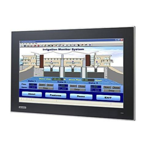 Advantech FPM-7211W Series User manual