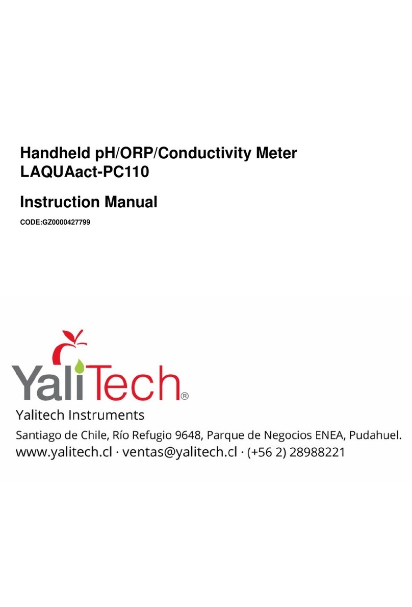 YaliTech LAQUAact-PC110 instruction manual YaliTech LAQUAact-PC110 instruction manual