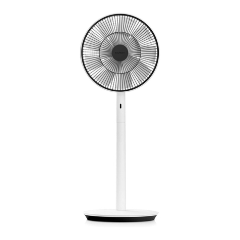BALMUDA The GreenFan EGF-1700 Series instruction manual