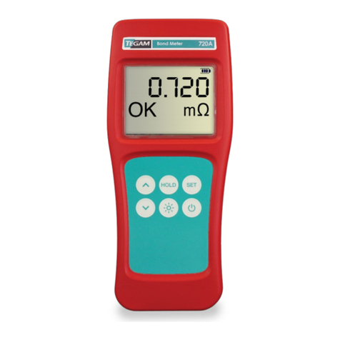 Tegam 720A User manual