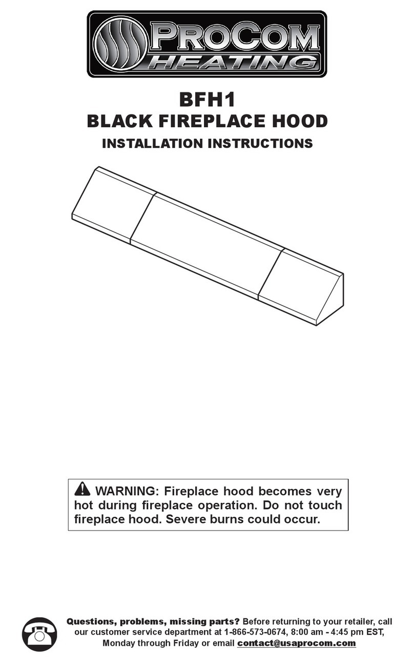 Procom BFH1 installation instructions Procom BFH1 installation instructions