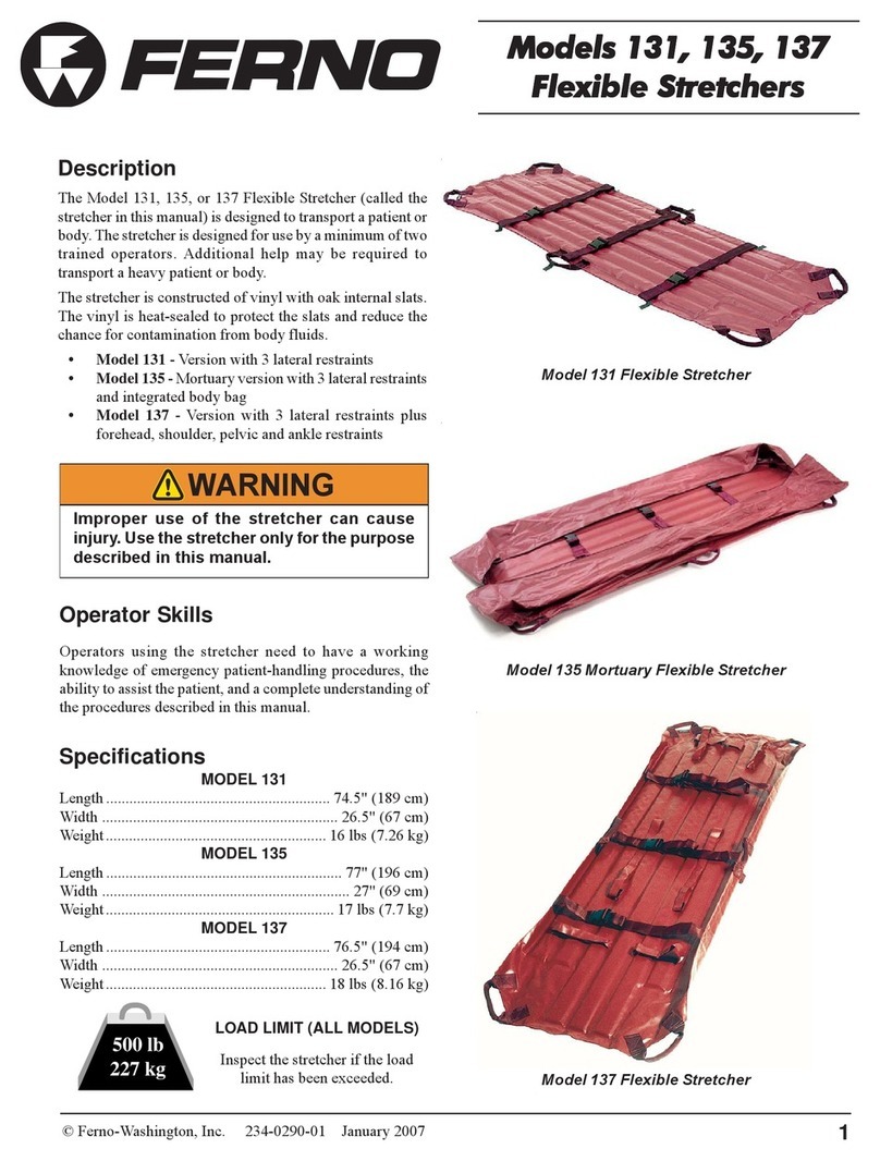 Ferno 131 User manual