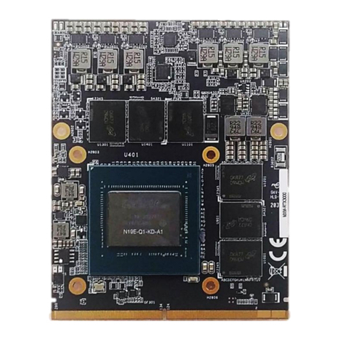 Cincoze MXM-RTX3000 Quick installation guide
